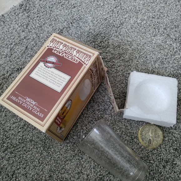 Look!!Barbuzzo Tick Tock Timer Beer Pint Glass with Timer Drinking Game. - Picture 8 of 10